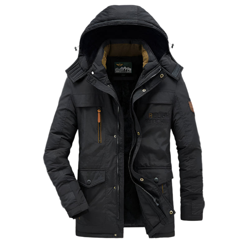 Herren - Winterjacke - Strapazierfähig, Warm, Wasserdicht - Optimaler Kälteschutz für kalte Tage