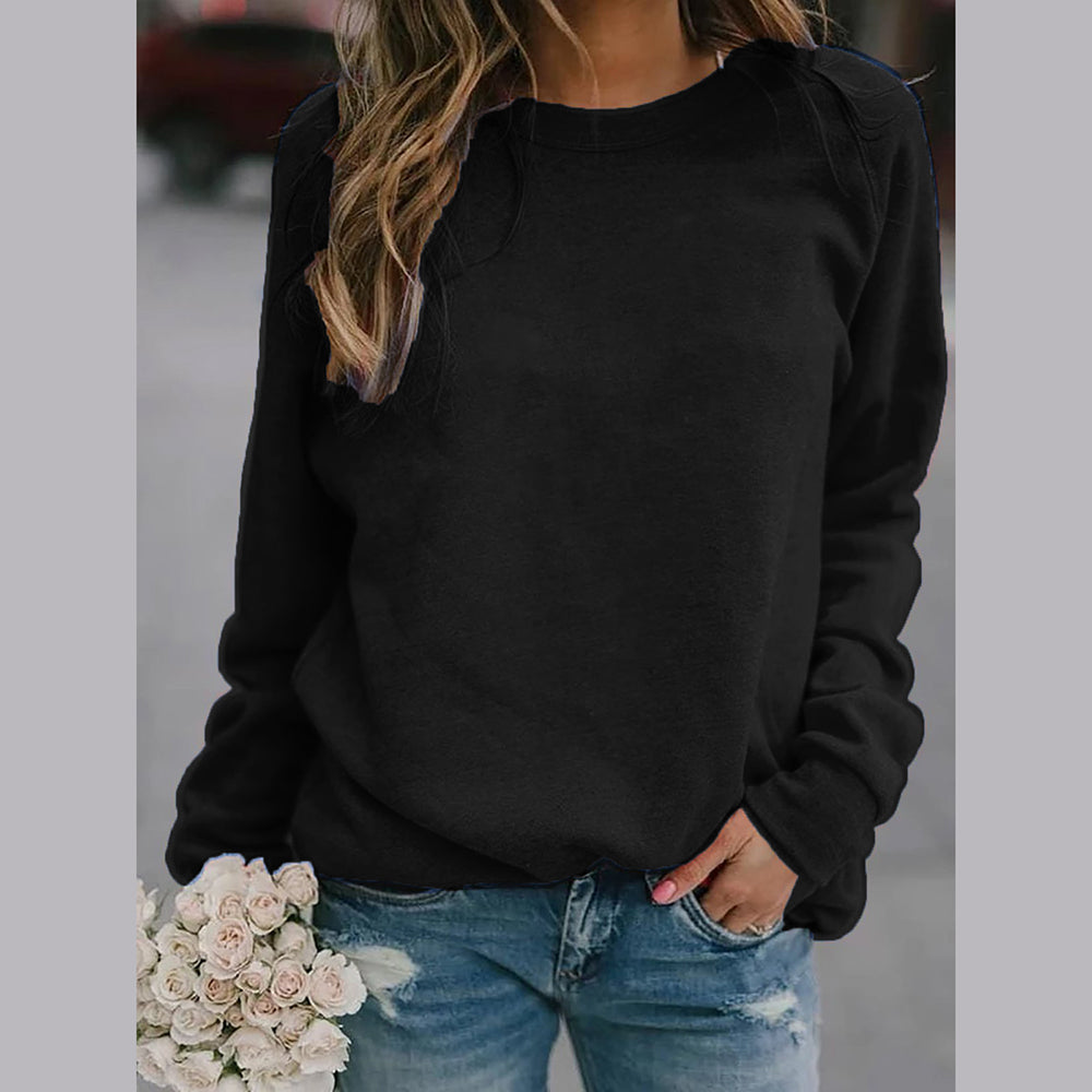 Damen - Sweatshirt - Rundhalsausschnitt - Bequem und ideal für den Alltag