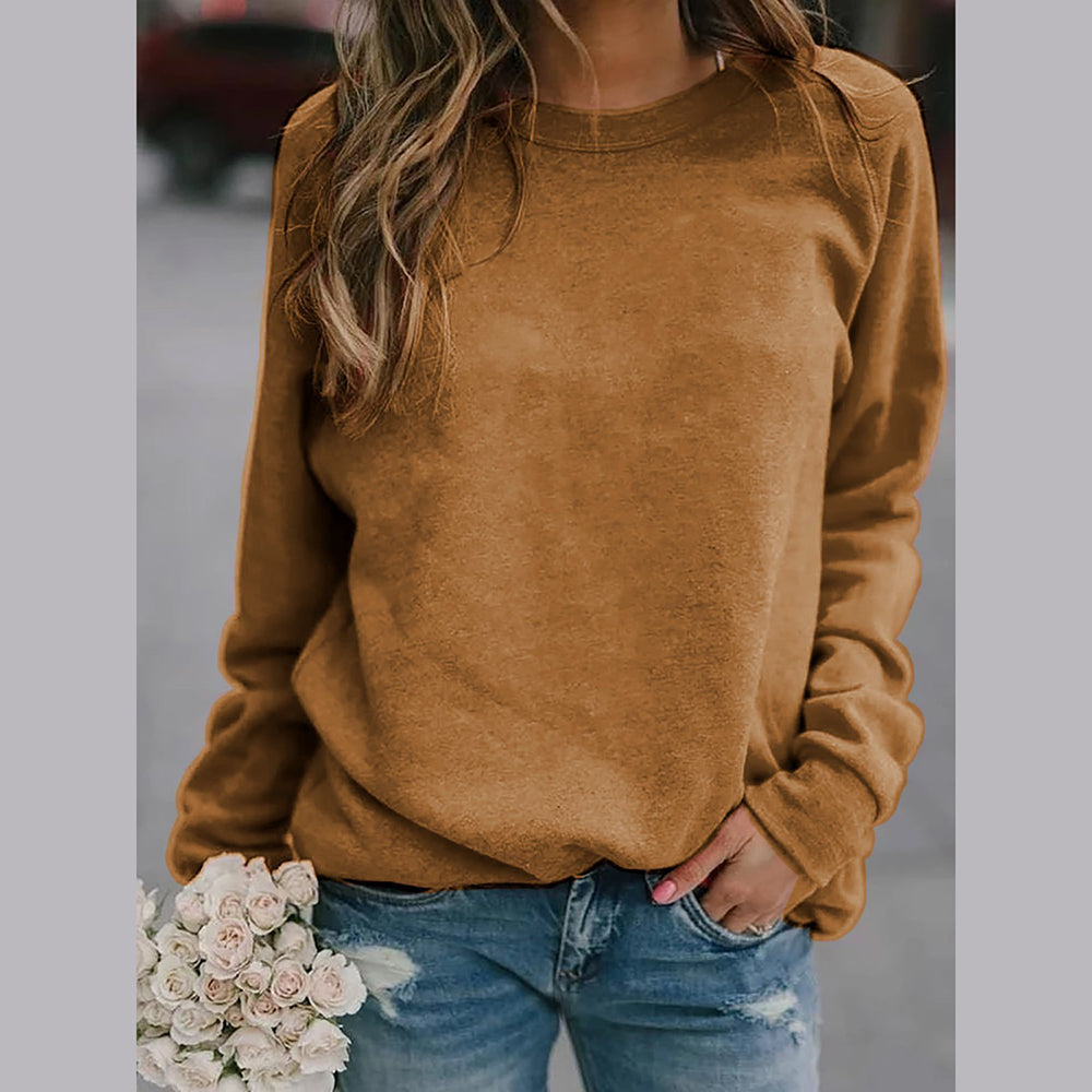 Damen - Sweatshirt - Rundhalsausschnitt - Bequem und ideal für den Alltag