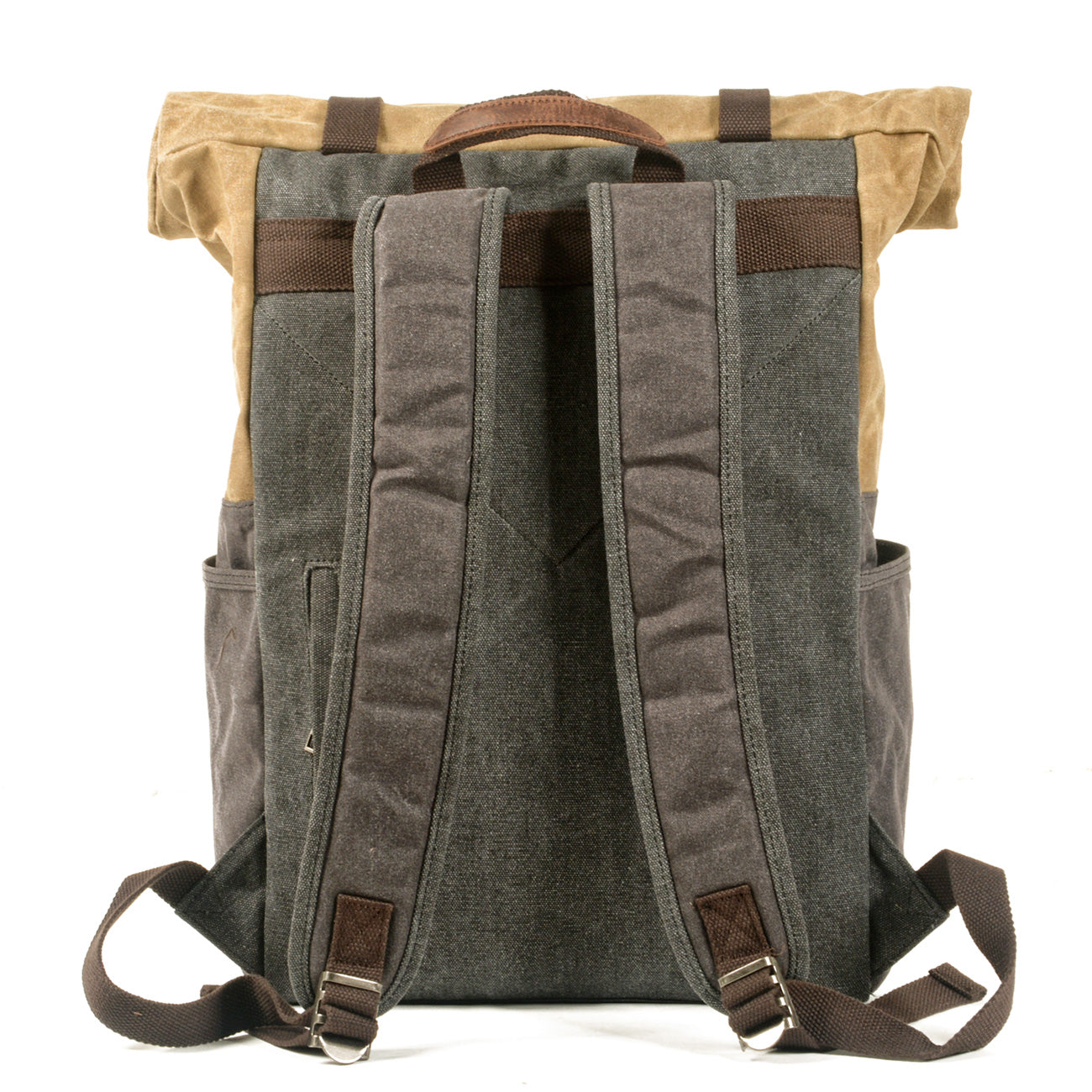 Herren - Tagesrucksack aus Segeltuch - Robustes, vielseitiges Design für Abenteuer und Alltag