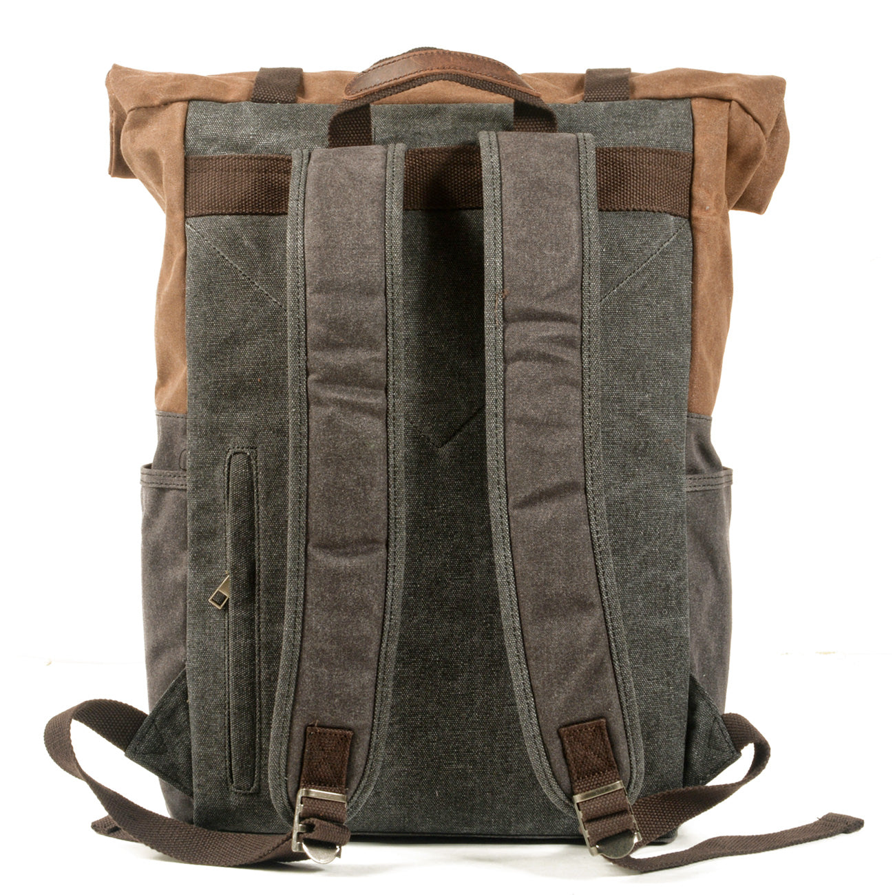 Herren - Tagesrucksack aus Segeltuch - Robustes, vielseitiges Design für Abenteuer und Alltag